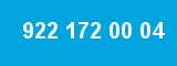 922 172 00 04